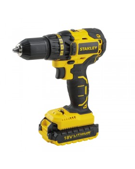 Дрель-шуруповерт аккумуляторный с бесщеточным двигателем STANLEY SBD20S2K (в кейсе + 2 аккумулятора)