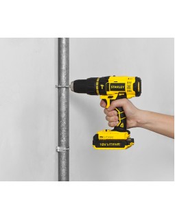Шуруповерт-дрель ударный аккумуляторный STANLEY SCH201D2K (в кейсе + 2 аккумулятора)-foto3