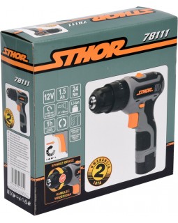 Шуруповерт-дрель аккумуляторный STHOR 78111-foto3