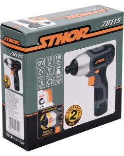 Гайковерт аккумуляторный STHOR 78115-foto4