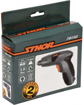Отвертка аккумуляторная STHOR 78150-foto4