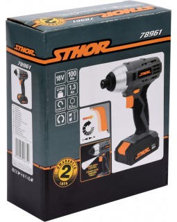 Гайковерт аккумуляторный STHOR 78961-foto3