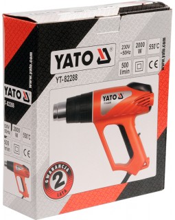 Фен строительный YATO 2000 Вт, YT-82288-foto5