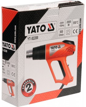 Фен строительный YATO 2000 Вт, YT-82288-foto5
