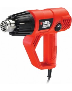 Фен строительный BLACK+DECKER 2000 Вт, KX2001K (в кейсе с насадками)
