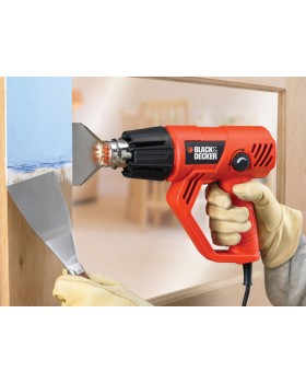 Фен строительный BLACK+DECKER 2000 Вт, KX2001K (в кейсе с насадками)-foto3