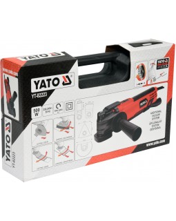 Реноватор YATO 500 Вт, YT-82223 (в кейсе с насадками)-foto5