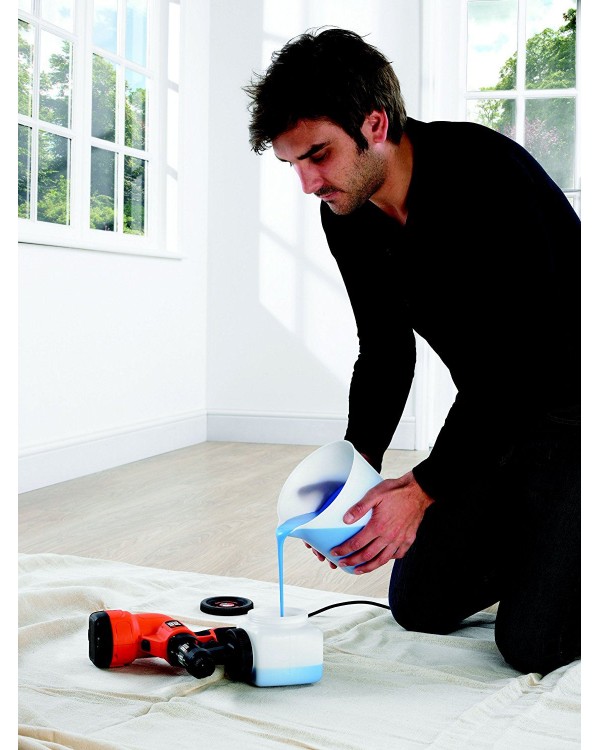 Краскораспылитель BLACK+DECKER 400 Вт, HVLP200-QS
