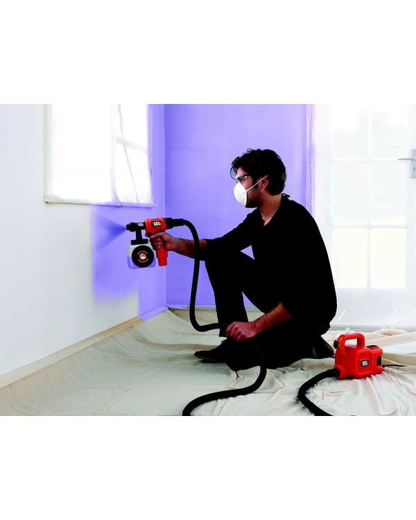 Краскораспылитель BLACK+DECKER 450 Вт, HVLP400-QS