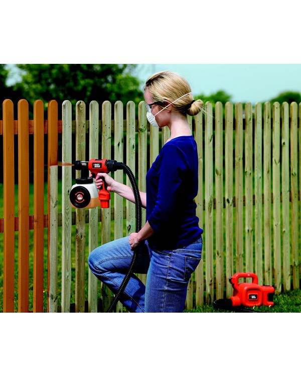 Краскораспылитель BLACK+DECKER 450 Вт, HVLP400-QS