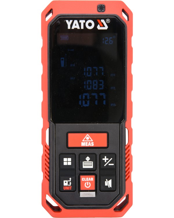 Дальномер лазерный YATO YT-73126 (0.2 - 40 метров, 10 режимов)