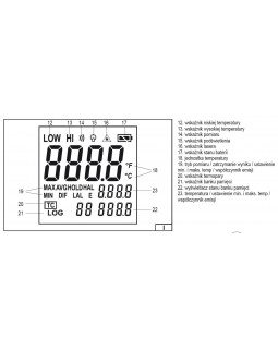 Пирометр VOREL -50°- +650°С-foto5