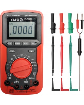 Мультиметр цифровой YATO YT-73086
