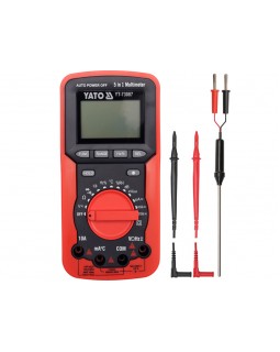 Мультиметр цифровой YATO YT-73087