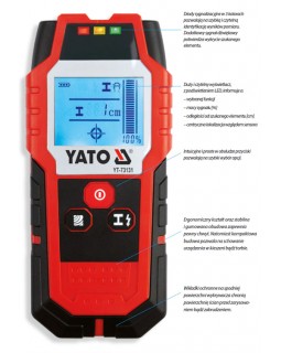 Детектор цифровой скрытых и неоднородных материалов YAYO YT-73131-foto14
