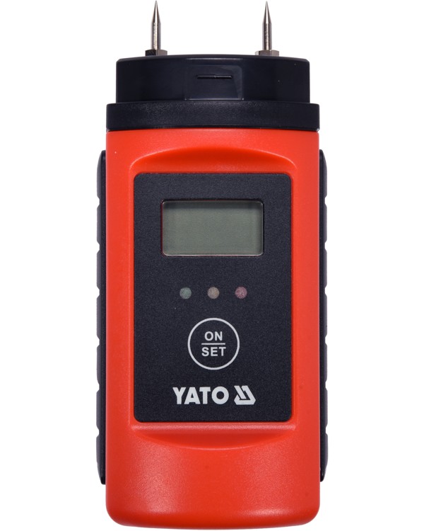 Влагомер древесины и стройматериалов YATO YT-73141