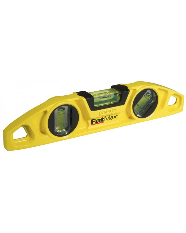 Уровень строительный магнитный STANLEY "FATMAX® TORPEDO" 22 см, 3 капсулы