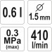 Краскопульт YATO HVLP, 1.5 мм