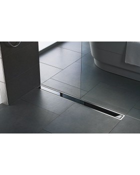 Трап для душа FALA BLACK GLASS из нержавеющей стали, с сухим затвором -foto2