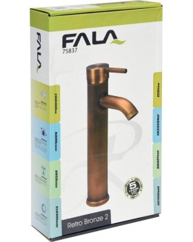 Смеситель для раковины с шарнирным регулятором FALA "RETRO BRONZE 2" 75837-foto3