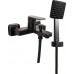 Смеситель для ванны латунный, с шарнирным механизмом FALA RETRO BLACK 3