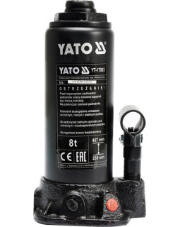 Домкрат гидравлический, бутылочный YATO-foto4