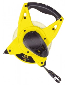 Рулетка с лентой из стекловолокна STANLEY "FATMAX" 30 М Х 19 ММ