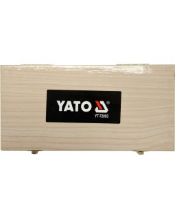 Штангенциркуль для тормозных дисков, электронный YATO 180 (с нержавеющей стали, в кейсе)-foto3