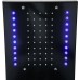 Душевая панель FALA STEELY 3 BLACK TITANIUM, 4 функции 140 х 20 х 7 см, шланг 150 см, из нержавеющей стали.