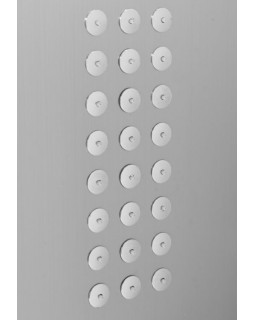 Душевая панель FALA STEELY 1 INOX, 4 функции 140 х 20 х 7 см, шланг 150 см, из нержавеющей стали.-foto3