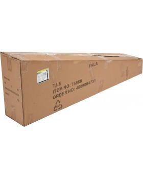 Душевая панель FALA STEELY 1 INOX, 4 функции 140 х 20 х 7 см, шланг 150 см, из нержавеющей стали.-foto6