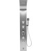 Душевая панель FALA STEELY 2 INOX, 4 функции 140 х 20 х 7 см, шланг 150 см, из нержавеющей стали.