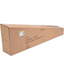 Душевая панель FALA STEELY 2 INOX, 4 функции 140 х 20 х 7 см, шланг 150 см, из нержавеющей стали.-foto6