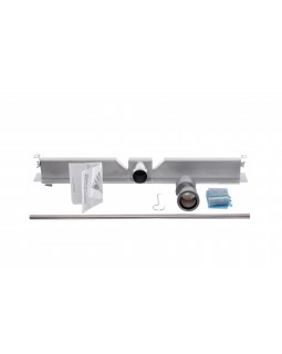 Трап для душа щелевой BW Tech Slim круглый, из нержавеющей стали (50-120 см)-foto11