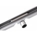 Трап для душа щелевой BW Tech Slim круглый, из нержавеющей стали (50-120 см)