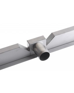Трап для душа щелевой BW Tech Slim круглый, из нержавеющей стали (50-120 см)-foto7