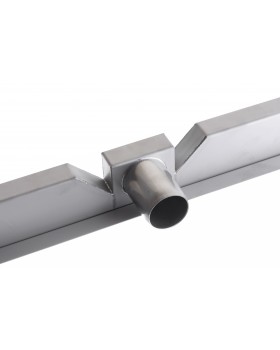Трап для душа щелевой BW Tech Slim круглый, из нержавеющей стали (50-120 см)-foto7
