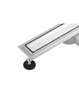 Трап для душа под плитку Epelli Piastrella 360°, с поворотным сифоном, из нержавеющей стали (40070)-foto4