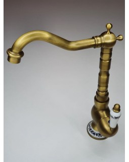Смеситель для кухни Epelli Retro Bronze 4 (93004)-foto2