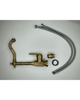Смеситель для кухни Epelli Retro Bronze 3 (93003)-foto9