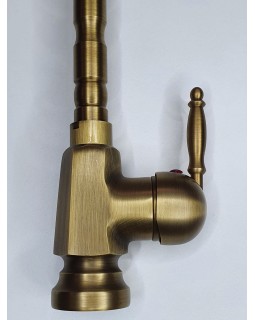 Смеситель для кухни Epelli Retro Bronze 3 (93003)-foto7