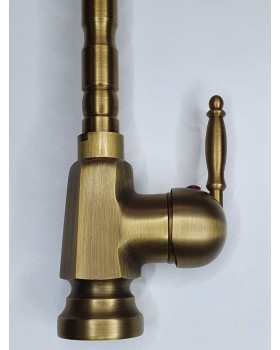 Смеситель для кухни Epelli Retro Bronze 3 (93003)-foto7