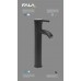 Смеситель для раковины латунный, с шарнирным регулятором FALA "RETRO BLACK 2" (75812)
