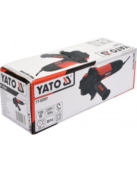 Шлифмашинка угловая Yato 720 ВТ YT-82091-foto3