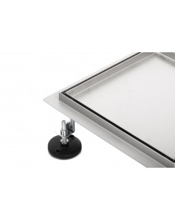 Трап для душа под плитку Epelli Quattro 2 in 1, 20*20 см, из нержавеющей стали с комбинированным затвором-foto15