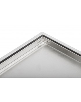 Трап для душа под плитку Epelli Quattro 2 in 1, 25*25 см, из нержавеющей стали с комбинированным затвором-foto15