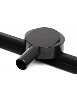 Трап для душа BW Tech Insible Black, из нержавеющей стали, с поворотным сифоном-foto13