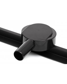 Трап для душа BW Tech Insible Black, из нержавеющей стали, с поворотным сифоном-foto13