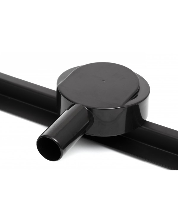 Трап для душа BW Tech Insible Black, из нержавеющей стали, с поворотным сифоном