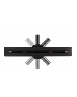 Трап для душа BW Tech Insible Black, из нержавеющей стали, с поворотным сифоном-foto5